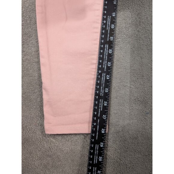 Denim & Co. Classic Women's Size 8 Waist Stretch Jeggings Pink NWT - Picture 7 of 10